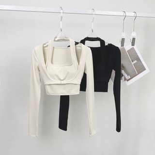 Áo bra kèm khoác ngoài cài ngực