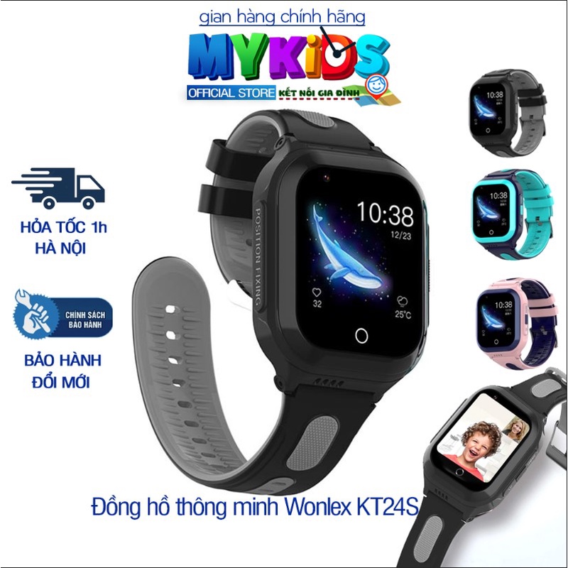 Đồng Hồ Định Vị Trẻ Em Lắp Sim MyKid Wonlex KT24S PRO CÓ Rung,Video Call Chống Nước, Định Vị  Nghe gọi -CHÍNH HÃNG MYKID | BigBuy360 - bigbuy360.vn