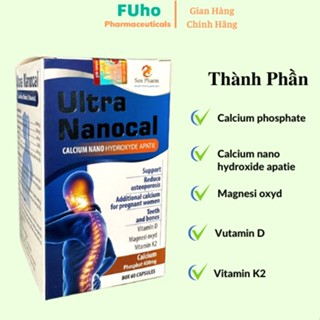 Viên Uống Bổ Xương Ultra Nanocal Hỗ trợ bổ sung calci cho phụ nữ có thai