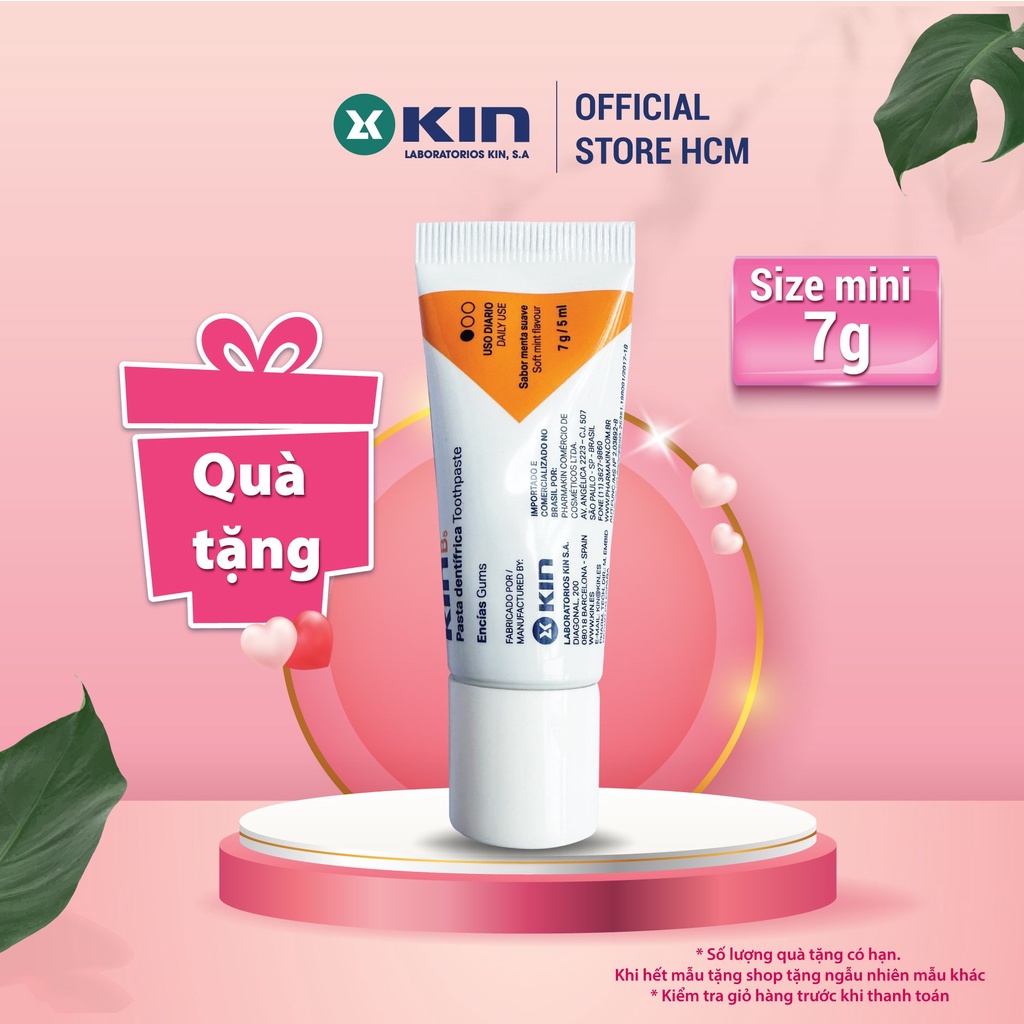 QUÀ TẶNG KHÔNG BÁN Kem Đánh Răng KIN B5 Minisize 7g