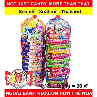 Vỉ 12 gói Kẹo nổ Super Popping Candy