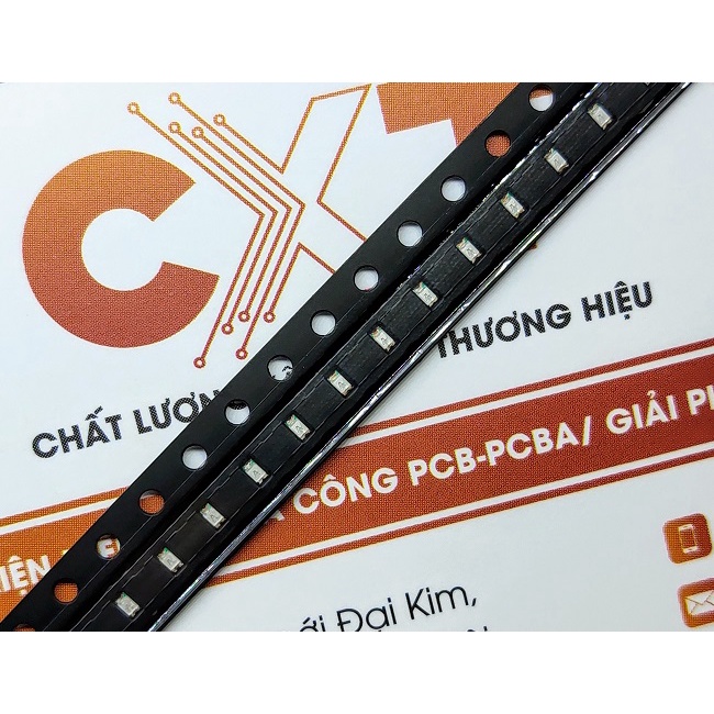 Led 0603 Blue Màu xanh dương Trong Suốt (10c)