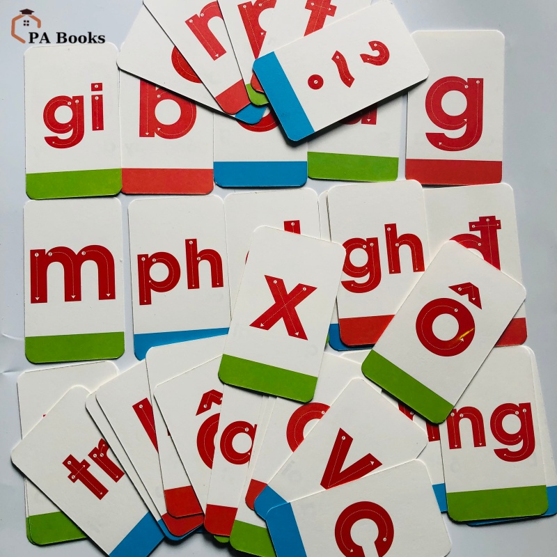 Thẻ học thông minh chữ cái và chữ ghép