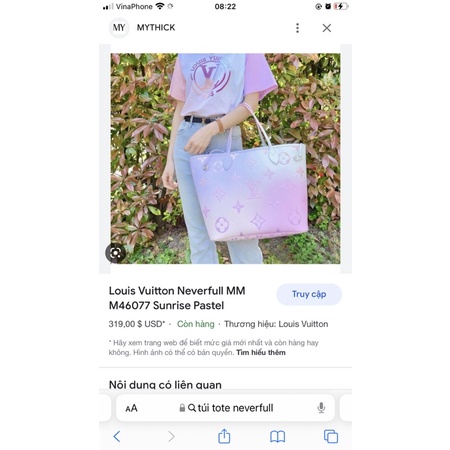 Túi tote nevefuf ombre cod