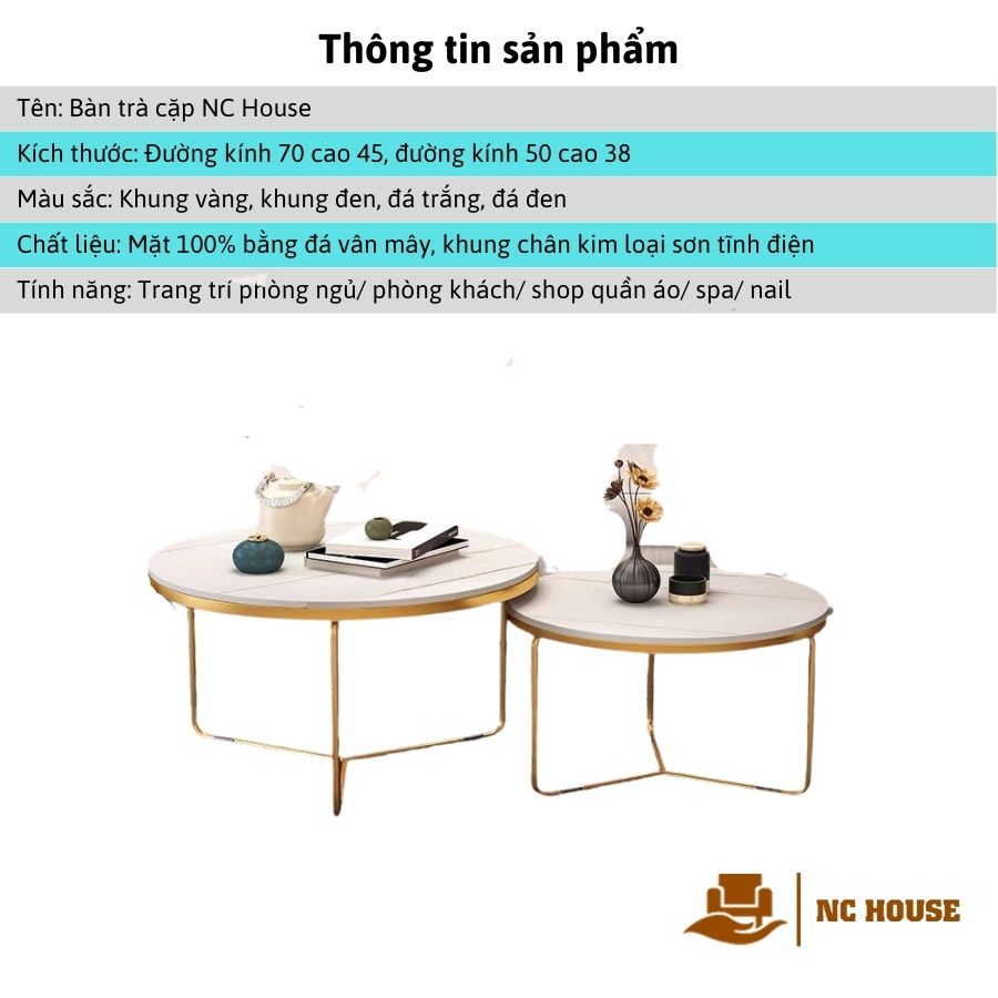 Đơn tỉnh ib shop - Bàn trà Sofa mặt đá hiện đại, bàn phòng khách chất liệu đá vân mây cao cấp Decor Nhà Đẹp | BigBuy360 - bigbuy360.vn