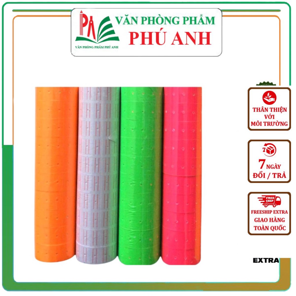 Giấy dán giá VPP PHÚ ANH