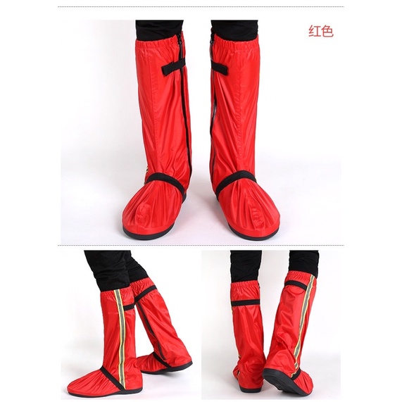 Ủng bọc giày đi mưa Có Phản Quang mẫu mới, chất liệu PVC chống thấm 100%, bao giày, ủng đi mưa cao cấp