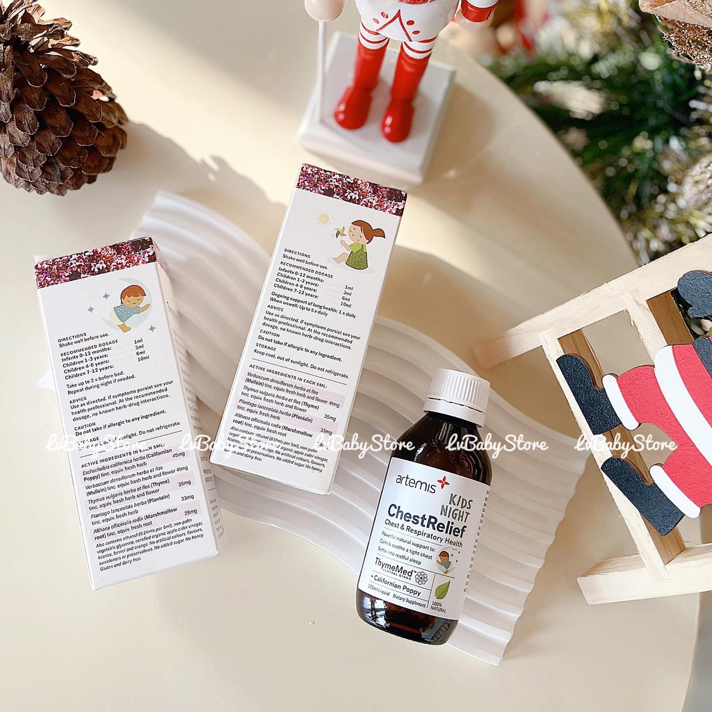 SIRO HO ARTEMIS KIDS DAY/NIGHT CHEST RELIEF