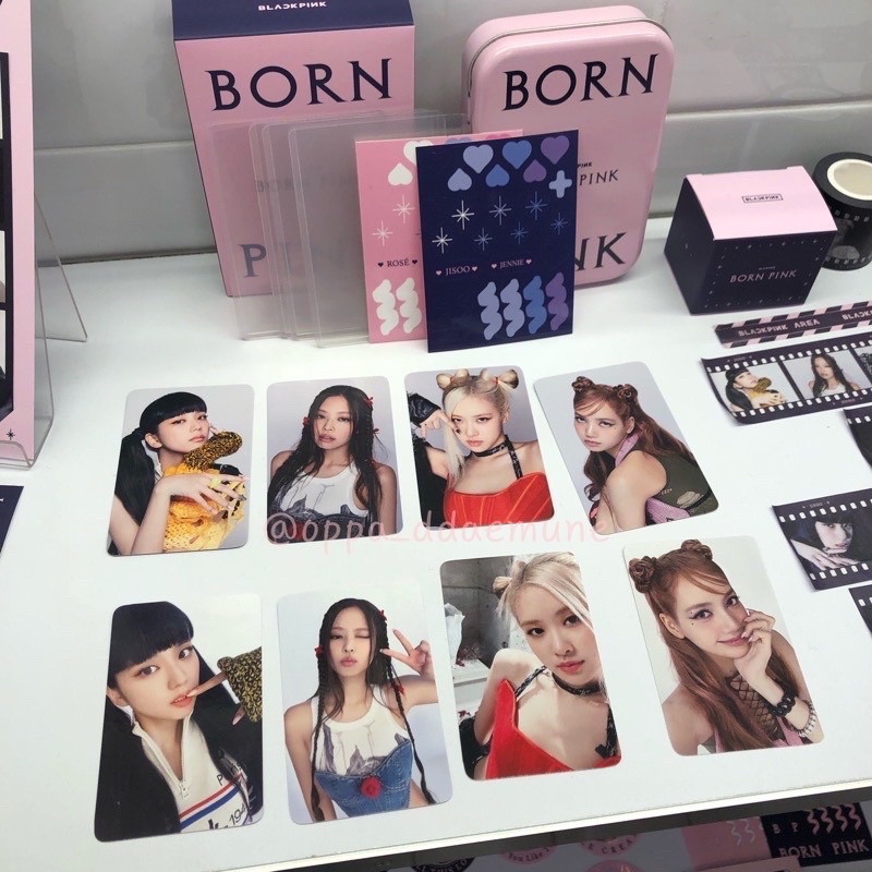 TOPKIT Blackpink Toploader Kit BLACKPINK Official ảnh selfie có sẵn