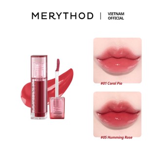 [MERYTHOD] Son tint siêu bóng cho đôi môi căng mọng như cherry Aengdu Fit Glossy Tint 3.0g