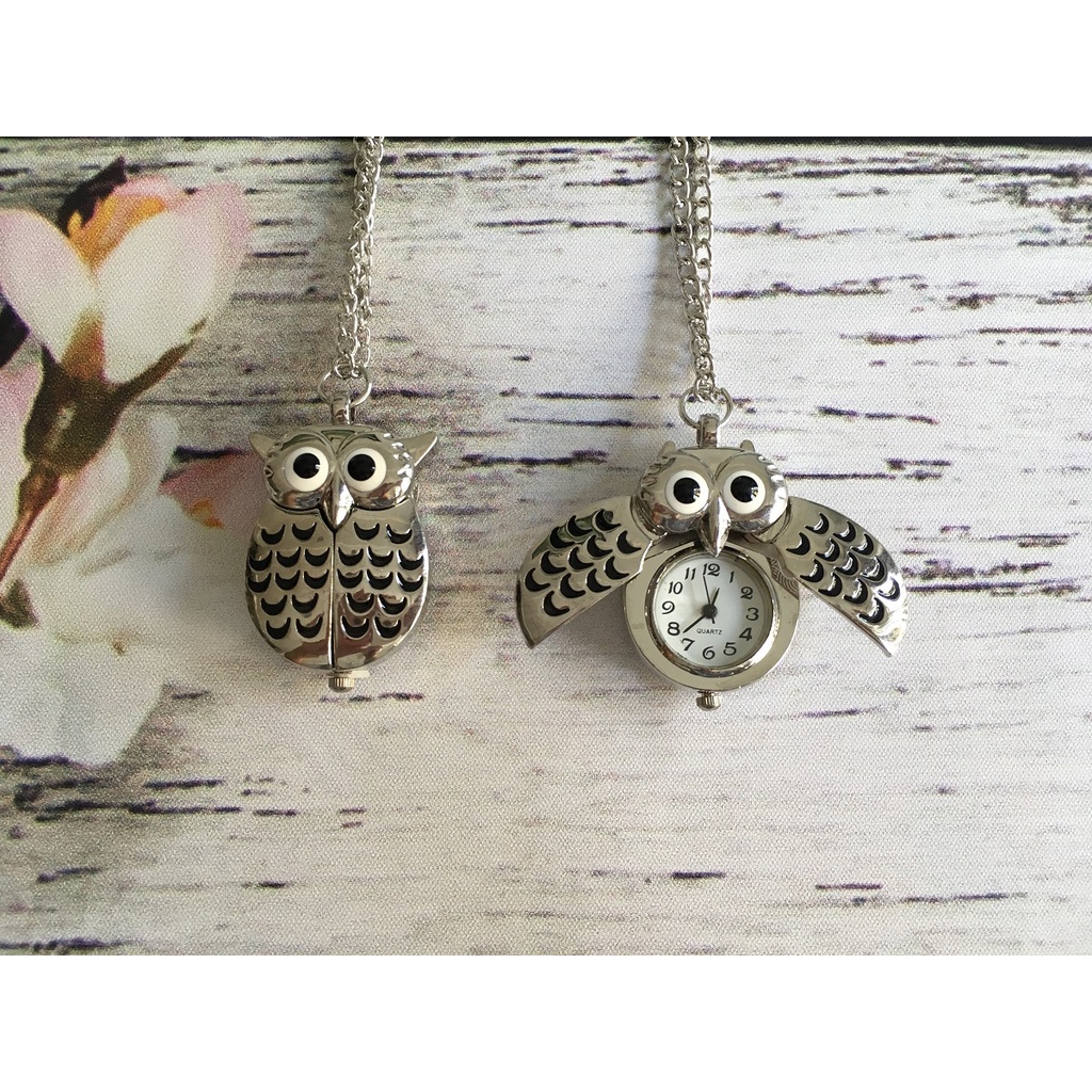 Đồng Hồ Chim Cú Dễ Thương Nhiều Màu