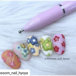Nailnmore - Bút chấm bi làm nails Multi dotting pen 4 way