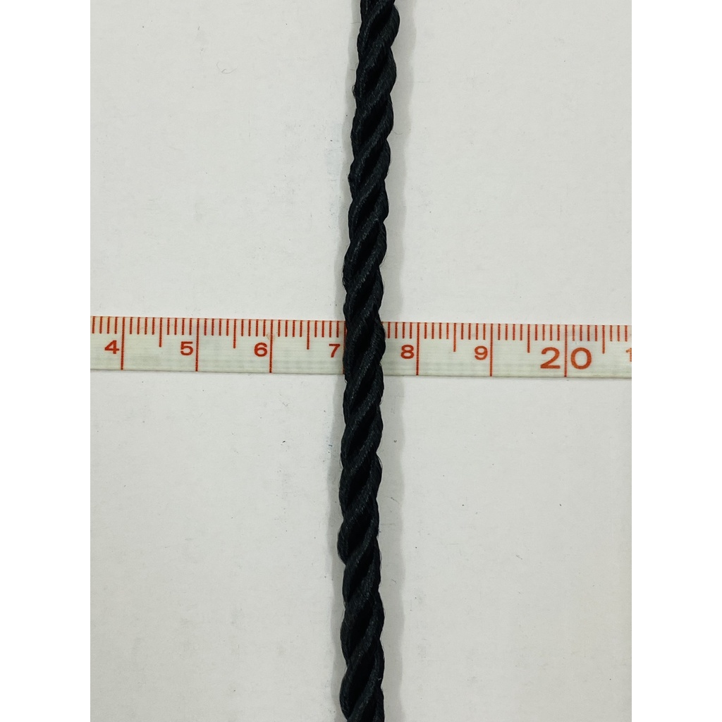 Bó 50 Sợi Dây Se Xỏ Túi Giấy Bấm 2 Đầu Nhựa Dài 32cm