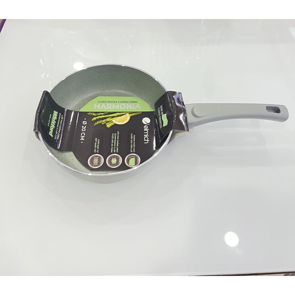Chảo chống dính Elmich Harmonia EL-3779 20cm, 24 cm, 26cm, 28 cm EL 3775 size 20cm, 24 cm, 26cm, 28 cm
