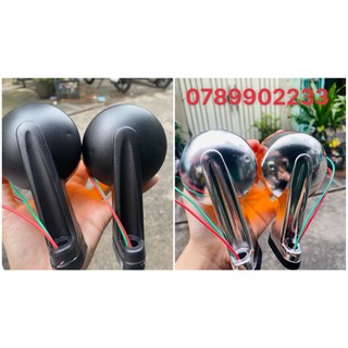 Xi nhan sau xe cub mới