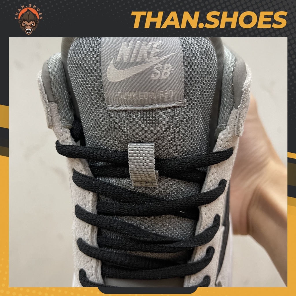 Giày SB Dunk Low Xám Móc Ngược, SB Xám Móc Ngược - Than.Shoes