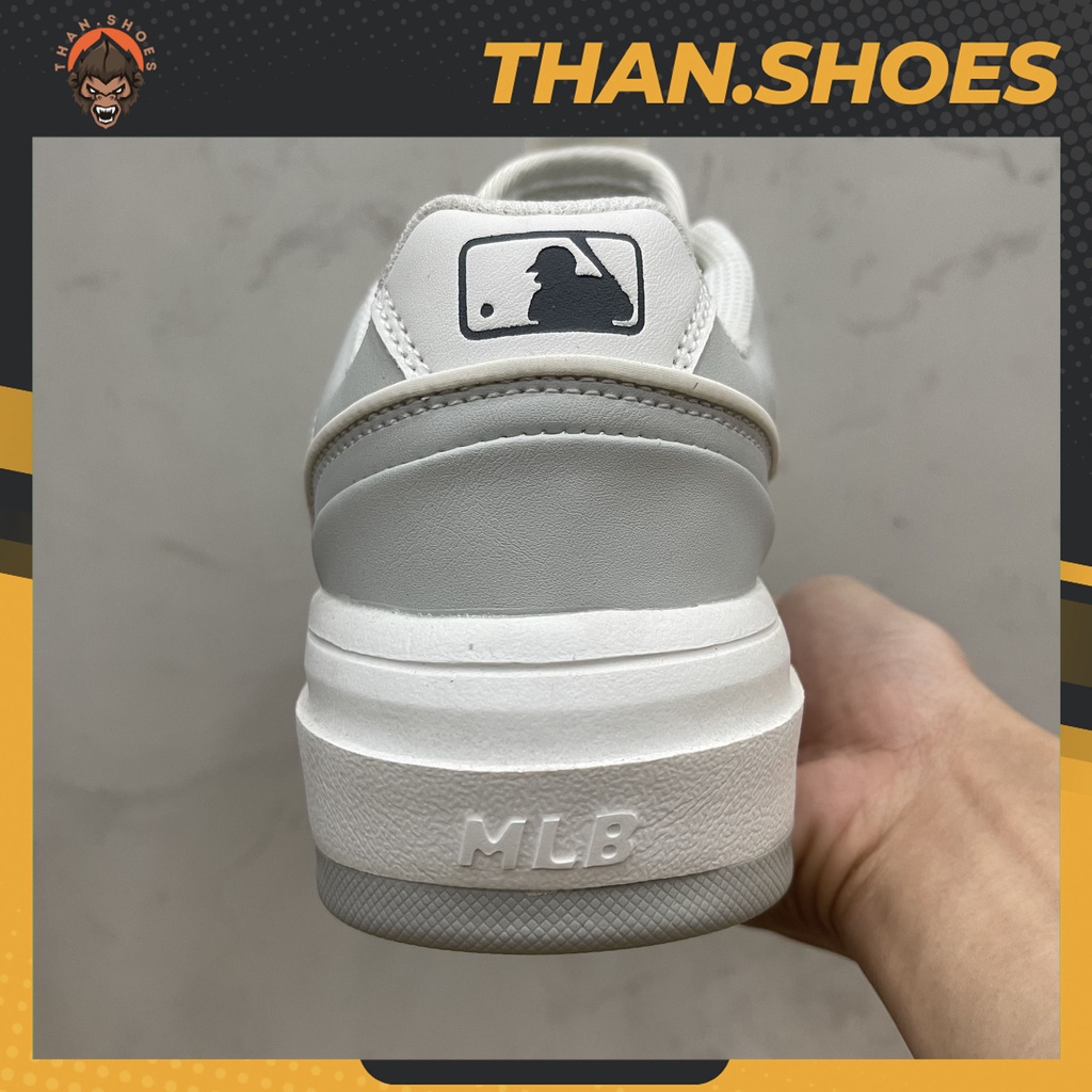 Giày MLB Chunky Liner New York Yankees, MLB Liner Xám Trắng - Than.Shoes
