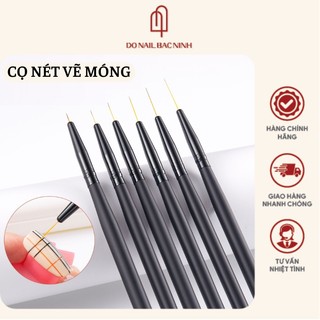 Cọ nét vẽ móng , đầu cọ siêu mảnh dễ vẽ cho các bạn học nail