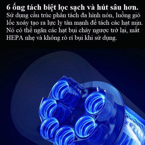 Máy hút bụi cầm tay không dây DEERMA/ AIRBOT Hypersonics Pro, Nhập khẩu Singapore rất dễ sử dụng và bền bỉ