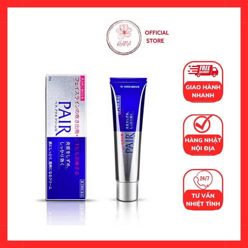 Kem mụn Pair Acne W Cream Nhật Bản 24g