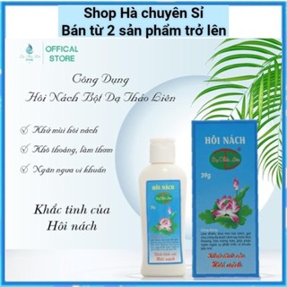 Hôi nách dạng bột 39g & hôi nách dạng xịt 20ml của dạ thảo liên | armpit powder 100% natural herbal 39g