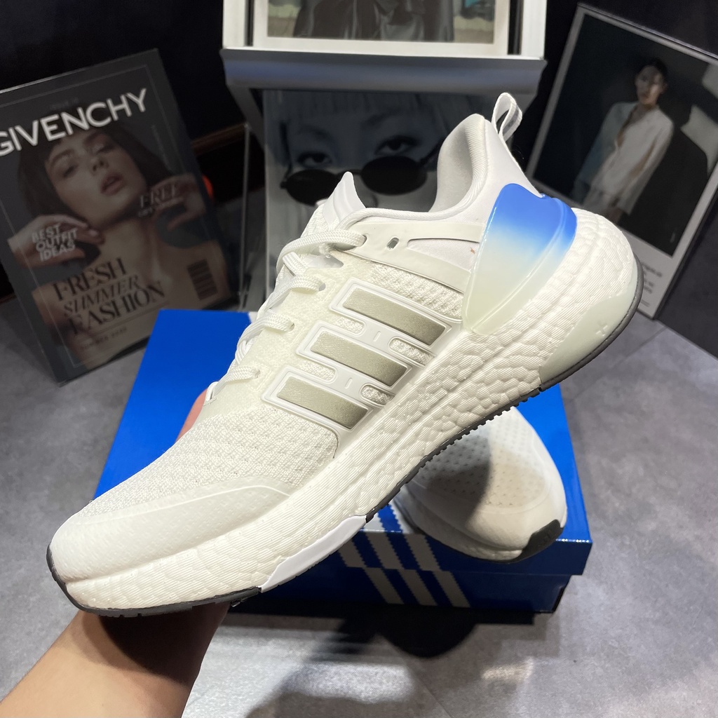 GIÀY THỂ THAO Adidas EQT Plus TRẮNG gót xanh dương hot 2022