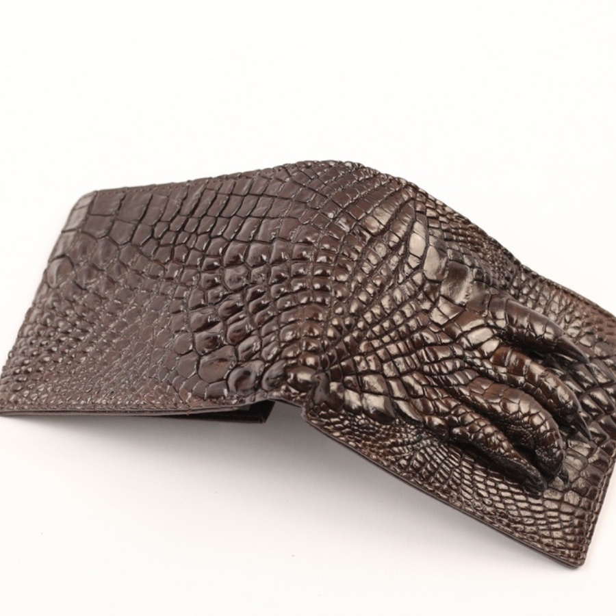 Ví Móng Da Cá Sấu 2DO LEATHER V23 Kích Thước  Quà Tặng Cho Người Thân, Sang Trọng, Cao Cấp, Siêu Bền