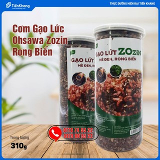 Cơm gạo lứt ohsawa zozin vị rong biển ăn liền - hũ