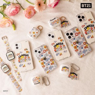 Ốp lưng elago BT21 Flower cho Iphone 13 Series