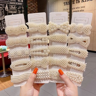Kẹp Tóc Sodaly phong cách hàn quốc [ Set 20 kẹp tóc túi zip ]