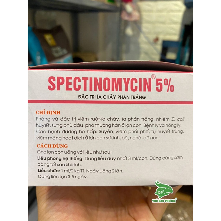 Men Tiêu Hóa Hết Ho Hen TD Spectinomycin 5% 10ml - Siro Ăn Ngon Tiêu Hóa Tốt Cho Chó Mèo