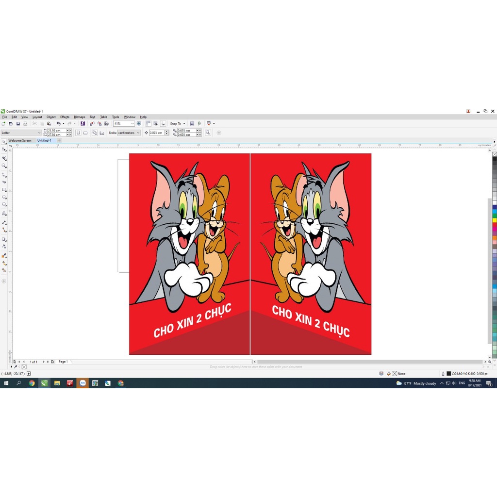 TEM STICKER TOM JERRY KÈM CHỮ XIN 2 CHỤC DÁN TRANG TRÍ XE TẢI, XE OTO, XE CON . Tem hoạt hình Tom Jerry