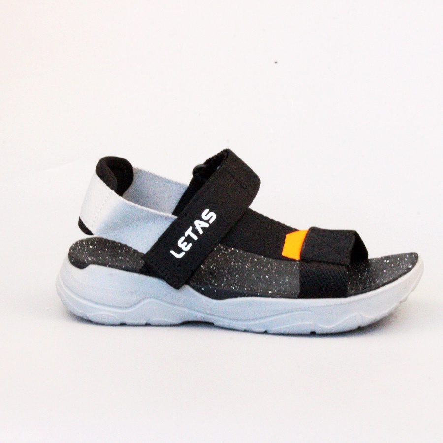 Sandal Unisex Xuất khẩu Letas IP39 Sand Gray Black