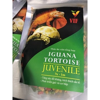 Thức ăn viên tổng hợp cho rồng Nam Mỹ VIF- Iguana juvenile food size 7x-1m