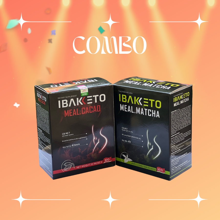 COMBO BỮA ĂN THAY THẾ CHUẨN Dr VIỄN - IBAKETO