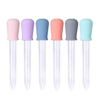 Ống Hút Sữa, Bón Thuốc Cho Bé Loại 5ml silicon đầu mềm, mẹ và bé Ruby