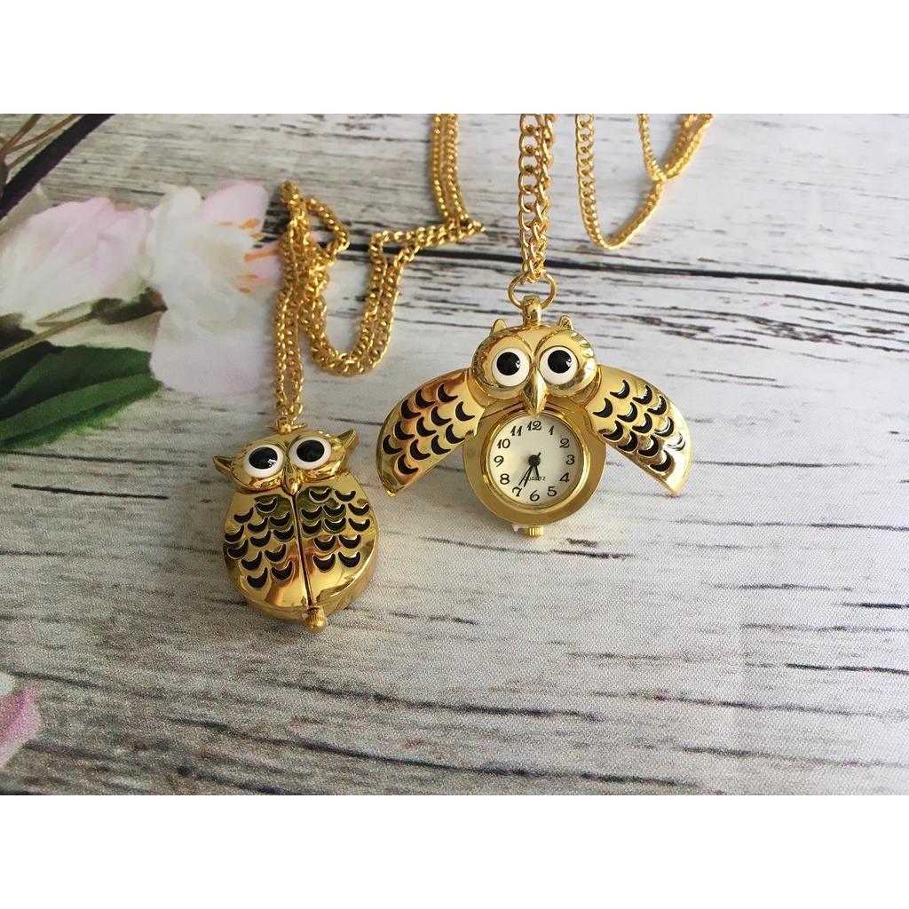 Đồng Hồ Chim Cú Dễ Thương Nhiều Màu