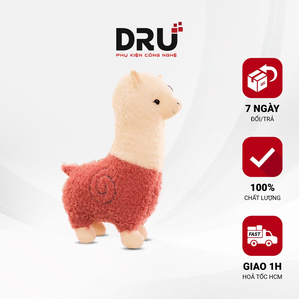 Thú Bông Lạc Đà A Đán Bá Đạo Alpaca 28cm Quà Tặng Cưng Xỉu Siêu Hot