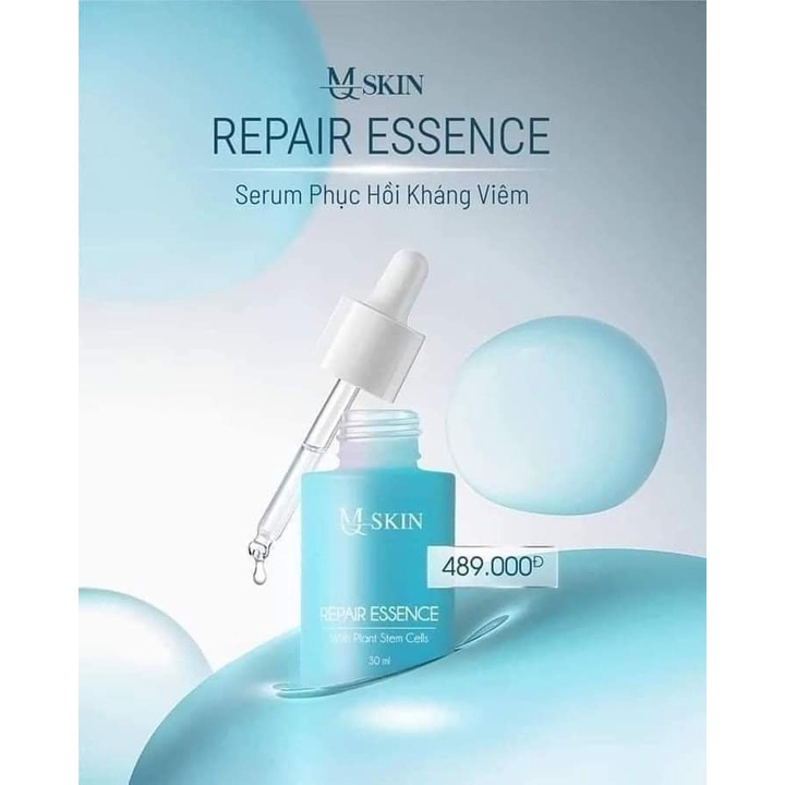 Serum phục hồi MQ SKIN cấm ẩm giảm sưng đỏ ngừa sạm da khi tái tạo Repair Essence 30ml