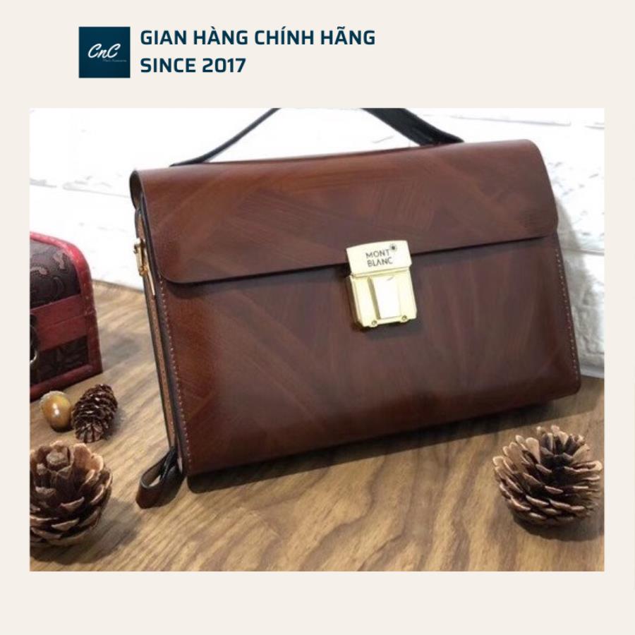 HÀNG NHẬP Ví cầm tay nam cao cấp CHICHI FASHION VDN31 DA DÊ THẬT CÓ NGĂN ĐỰNG IPHONE (Loại 1)
