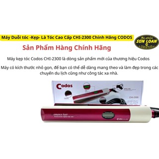 Máy duỗi tóc, máy kẹp là tóc cao cấp CHI-2300 chính hãng CODOS
