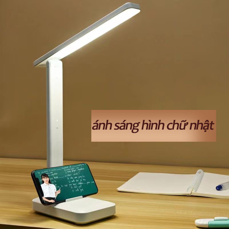 Đèn bàn học bóng LED chống cận bảo vệ mắt 3 chế độ ánh sáng biến thiên đèn học để bàn