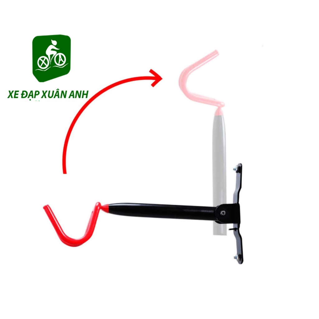 Giá Treo Xe Đạp Lên Tường 2 Tay Đỡ Chắc Chắn