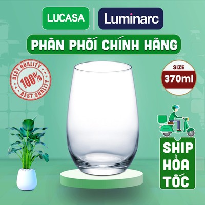 Bộ 6 Ly Thủy Tinh Luminarc Maine 370ml - Loại Cao BOL2544 | Phân Phối Chính Hãng