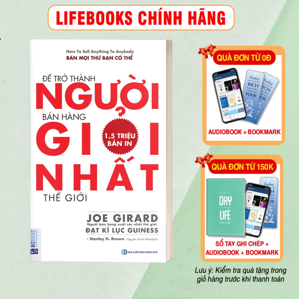 BIZBOOKS - Sách Để trở thành người bán hàng giỏi nhất thế giới