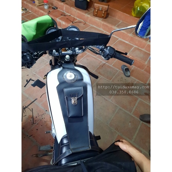 Túi da bình xăng YB125, Husky125