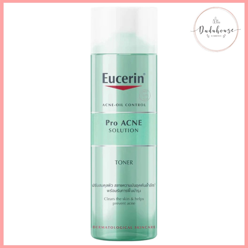 Nước Hoa Hồng Dành Cho Da Mụn Eucerin ProAcne Toner 200ml