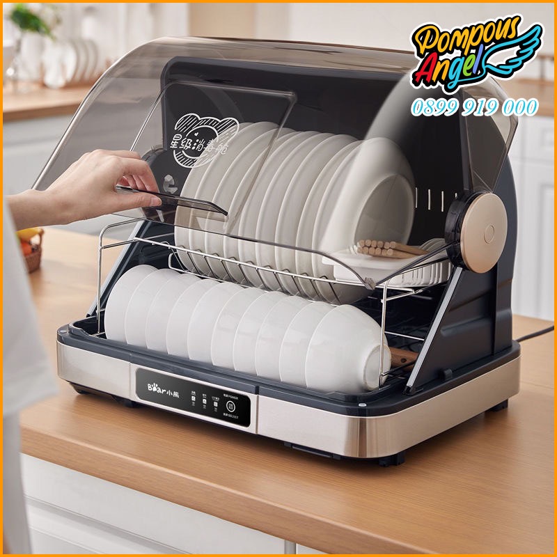 Máy sấy khô tiệt trùng khử khuẩn bát đĩa bình sữa BEAR 50L bảo hành 12 tháng