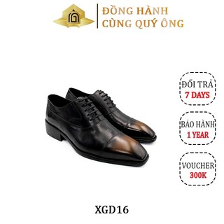 Giày oxford công sở nam da bò sang trọng lịch lãm XGD16 DOLOMen – Bảo hành 6 tháng