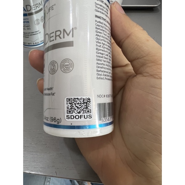 Gel SomaDerm kho Mỹ tem QR chính hãng New U life giúp bảo vệ sức khỏe và sản sinh hormone tự nhiên cơ thể